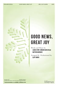 Good News, Great Joy SATB choral sheet music cover Thumbnail